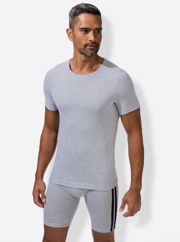 WITT WEIDEN Shirt in grau-meliert