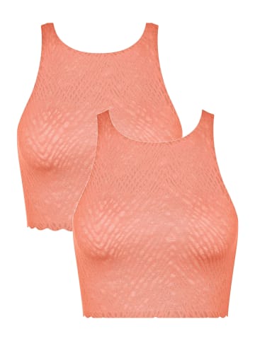 Sloggi Bustier ZERO Feel Bliss Crop Top in LOVELY APRICOT