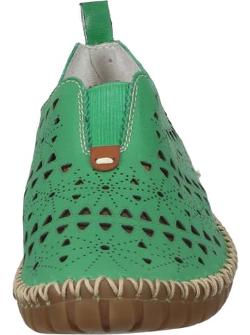 rieker Komfort-Slipper in applegreen/cayenne/applegreen