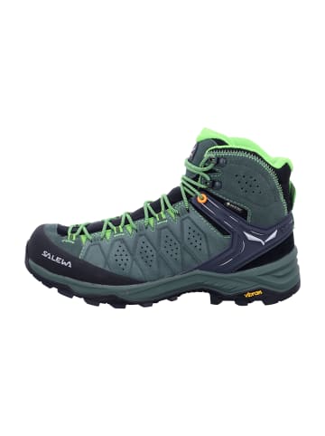 Salewa Wanderschuhe in Grün
