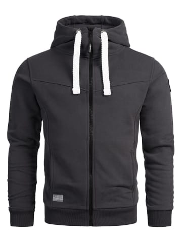 Alessandro Salvarini Jacke A. Salvarini Herren Kapuzenpullover AS123 in Anthrazit