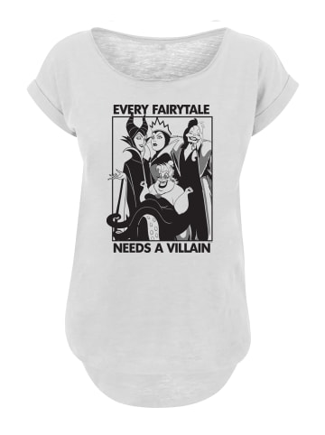 F4NT4STIC T-Shirt Disney Classic Villains in weiß