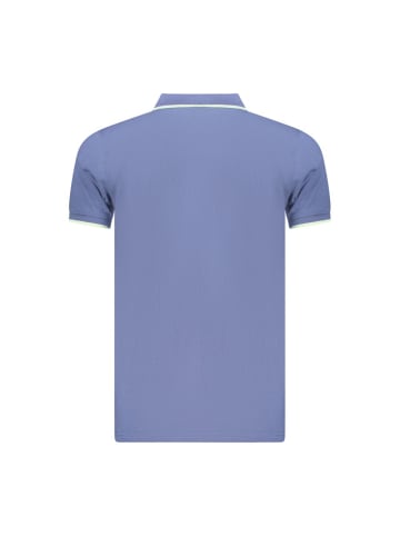 NORWAY 1963 Blau Baumwolle Herren Polo Hemd