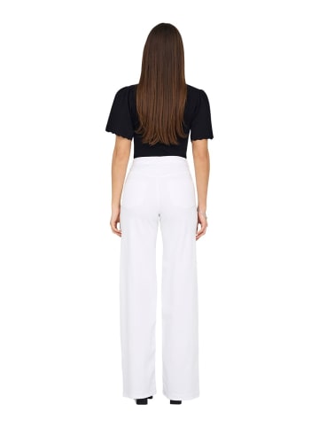 ONLY Jeans ONLMADISON BLUSH HW WIDE comfort/relaxed in Weiß