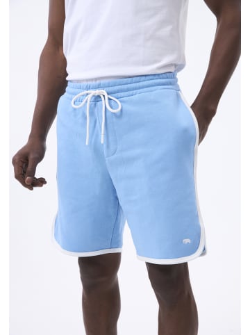 Felix Hardy Jogger Short in Blau - Ecru