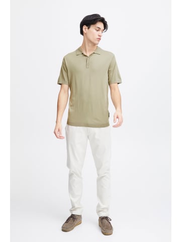 CASUAL FRIDAY Poloshirt CFKarl SS polo knit 20504993 strukturiertes Poloshirt mit Reißverschluss in Grün
