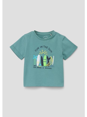 s.Oliver T-Shirt in 6553_petrol