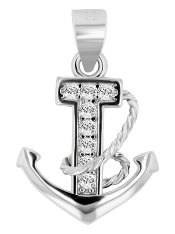 Adeliás Damen Anhänger – Anhänger aus 925 Silber mit Zirkonia in silber