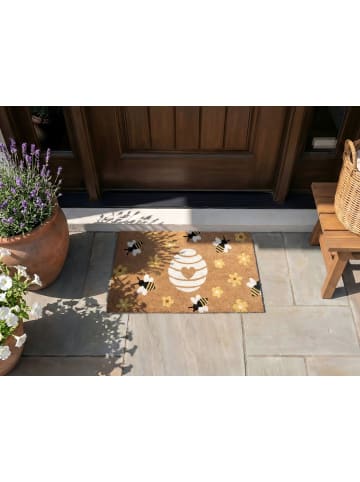 Beliani Fußmatte KIGALIK in /Bunt - (W) 40 x (L) 60 cm