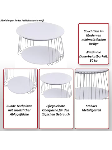 MCW MCA Couchtisch P60, Braun