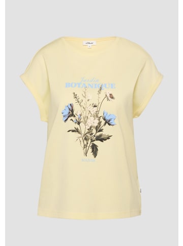 s.Oliver T-Shirt in 10D0_hellgelb