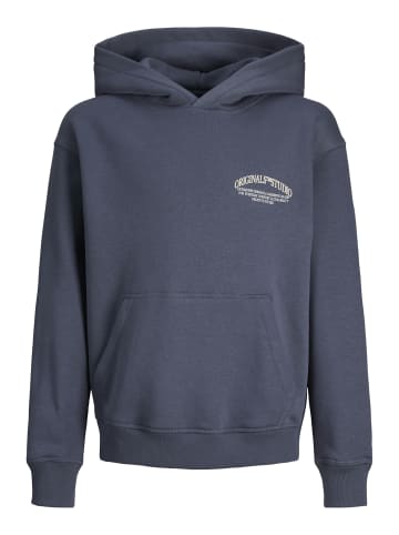 JACK & JONES Junior Hoodie 'FREDERIKSBERG MARGATE' in dunkelblau
