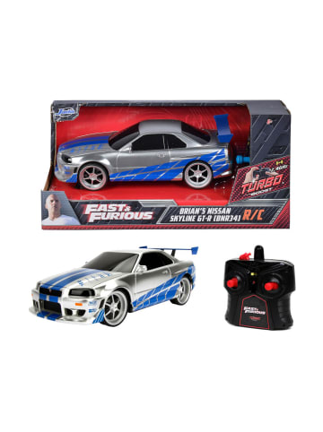 Simba Ferngesteuertes Fahrzeug Jada Fast Furious Nissan Skyline GTR 1:24, ab 8 Jahre