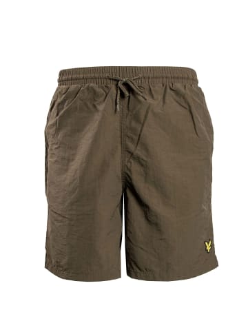 Lyle & Scott Badehose in Grün