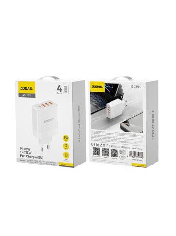 Dudao A5HEU Ladegerät 3x USB-A USB-C PD20W