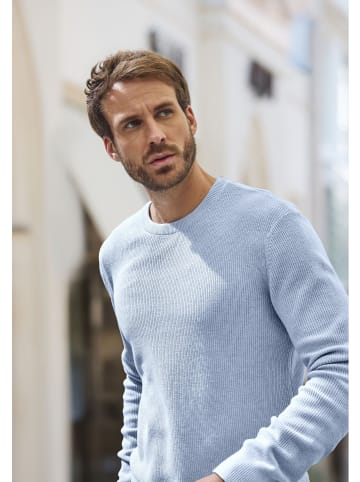 John Devin Strickpullover in hellblau