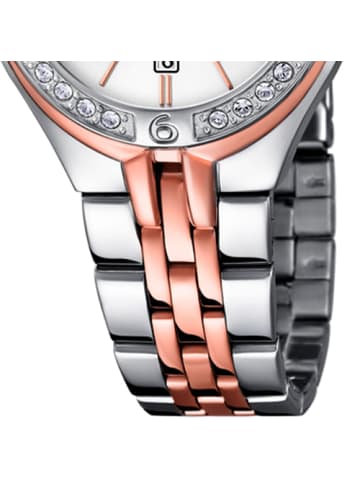Festina Analog-Armbanduhr Festina Trend silber, rosegold mittel (ca. 36mm)
