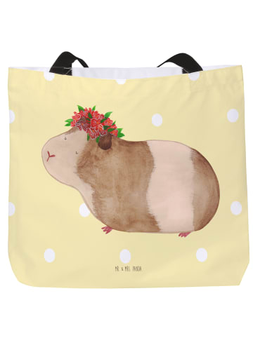 Mr. & Mrs. Panda Schultasche Meerschweinchen Weisheit ohne Spruch in Gelb Pastell