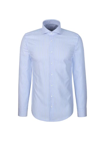 Seidensticker Business Hemd Slim in Mittelblau