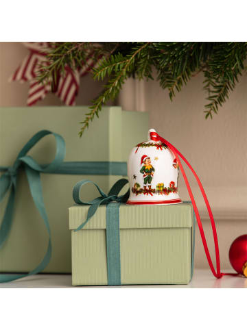 Villeroy & Boch Jahres-Glocke Annual Christmas Edition bunt in bunt