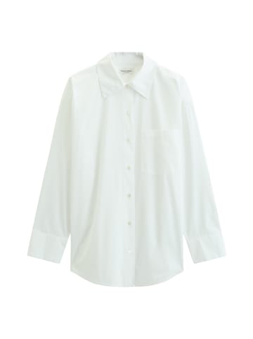 Marc O'Polo Boyfriend-Bluse relaxed in Weiß