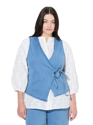 Ulla Popken Weste in light blue