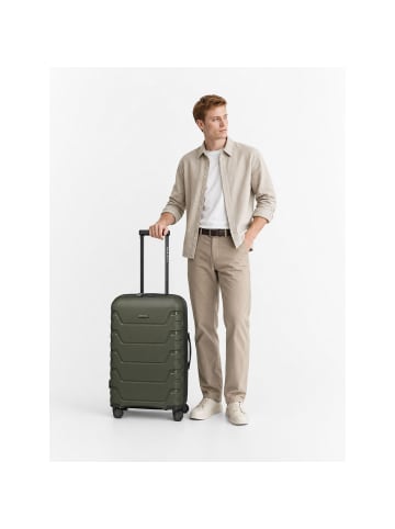 Smartbox Edition 01 4 Rollen Trolley 66 cm mit Dehnfalte in olive