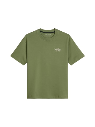 Marc O'Polo T-Shirt loose in Sage Green