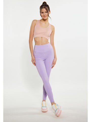 myMO ATHLSR Damen Crop-Top in Makrone Pink