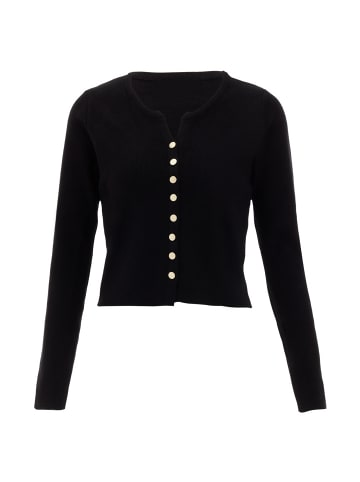 NAEMI Damen Strickjacke in Schwarz