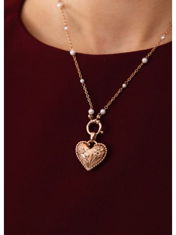 PURELEI Kette Adore Charm 40-45 in Rosegold