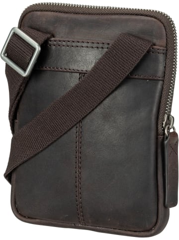 Strellson Umhängetasche Brick Lane Brian Shoulderbag XSVZ 1 in Dark Brown