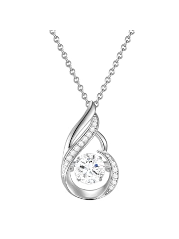 Rafaela Donata Halskette aus Sterling Silber mit Zirkonia in silber