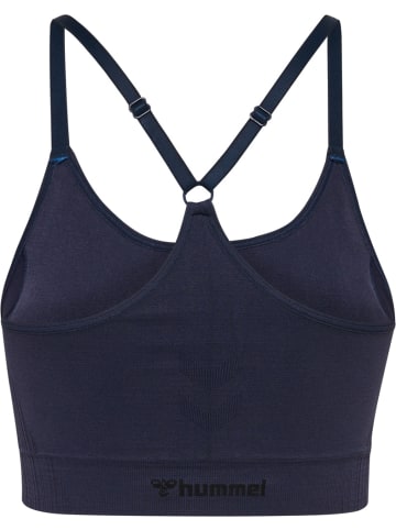 Hummel Sport-BH "Mt Define Seamless Padded Bra" in Blau