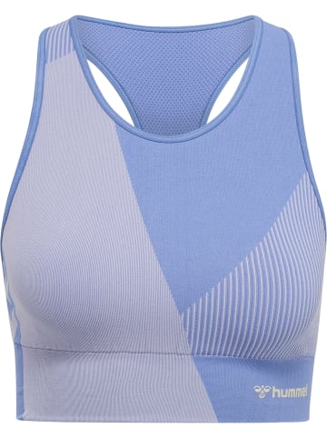 Hummel Hummel Top Hmlmt Yoga Damen Atmungsaktiv Feuchtigkeitsabsorbierenden Nahtlosen in MARINA/LAVENDER