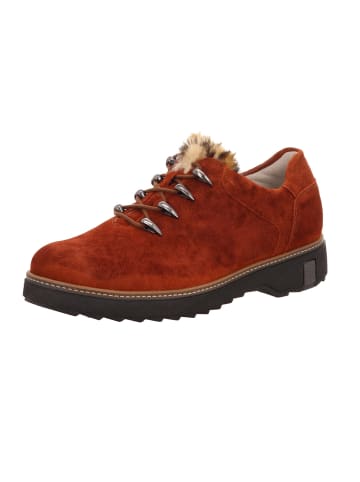 WALDLÄUFER Schnürschuh in rot