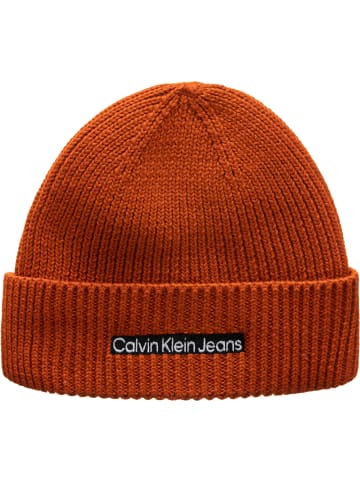 Calvin Klein Mützen in coral orange
