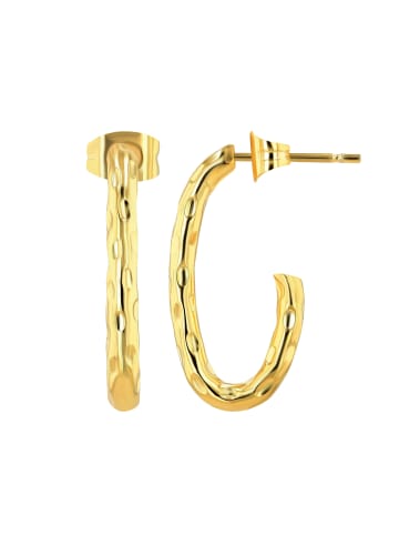 Adeliás Adeliás Damen Ohrstecker aus poliertem Edelstahl in silber