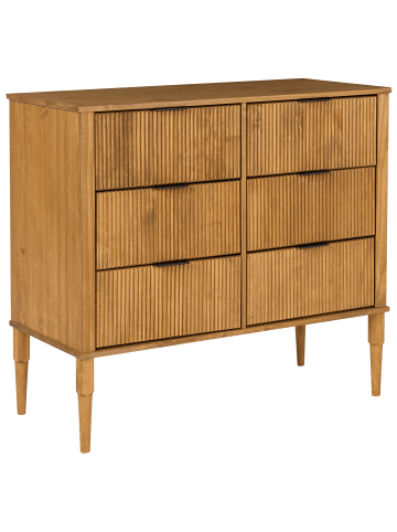 Beliani Kommode TAURIAC in Braun - (W) 100 x (H) 90 x (L) 45 cm
