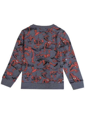 Cerda Sweatshirt Spider-Man All-over-Print in Grau