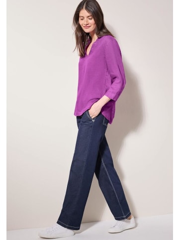 Cecil Langarmbluse in magenta lacquer