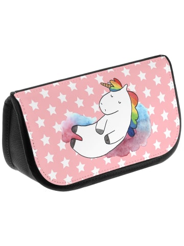 Mr. & Mrs. Panda Kulturbeutel Einhorn Wolke 7 ohne Spruch in Rot Pastell