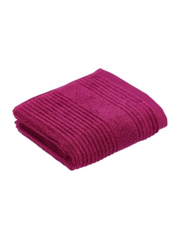 Vossen 4er Pack Gästetuch in cranberry