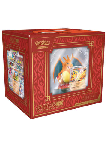 Pokémon Glurak-EX | Super-Premium-Kollektion | Pokemon Figur & Karten deutsch