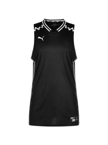 Puma Basketballtrikot Hoops Team Game in schwarz / weiß