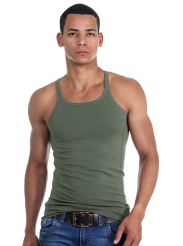 Oboy Athletic Shirt CASUAL in khaki