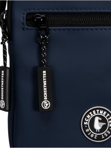 SCHIETWETTER Messenger Bag in navy