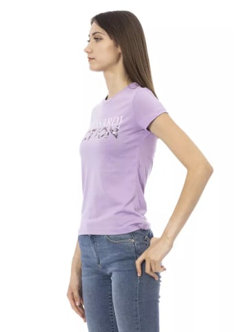 Trussardi Action Lila Baumwolle Damen T-Shirt