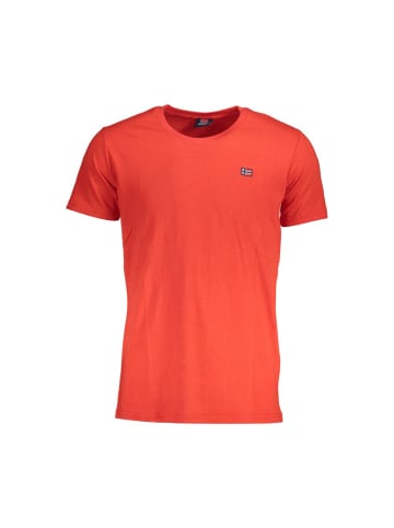 NORWAY 1963 Rotes Baumwoll-T-Shirt