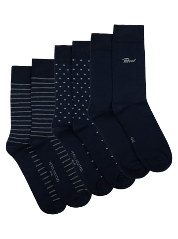Petrol Industries 3-Pack Socken Negiliq in Blau